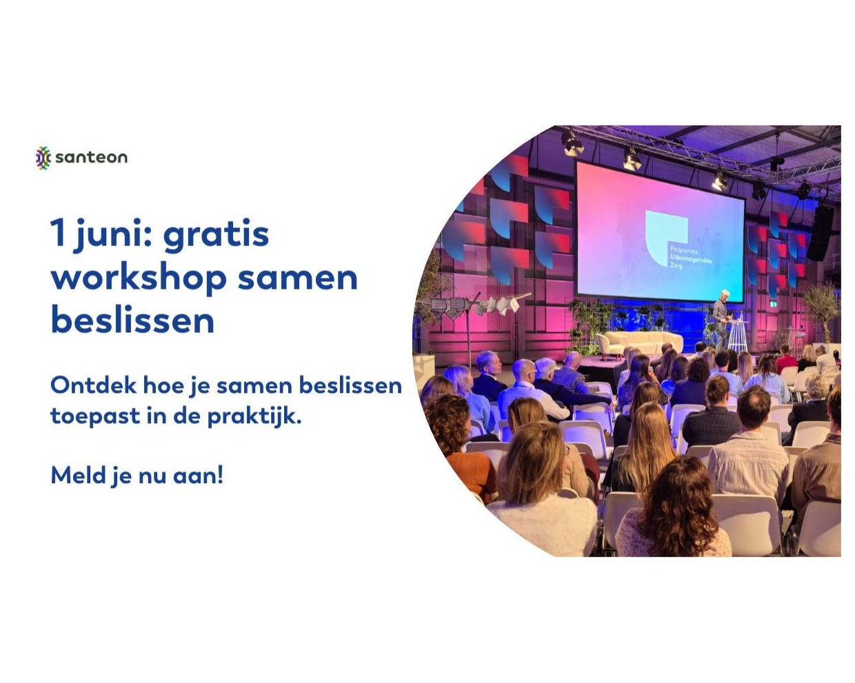 EXTERNE SCHOLING | Workshop ‘aan de slag met samen beslissen'