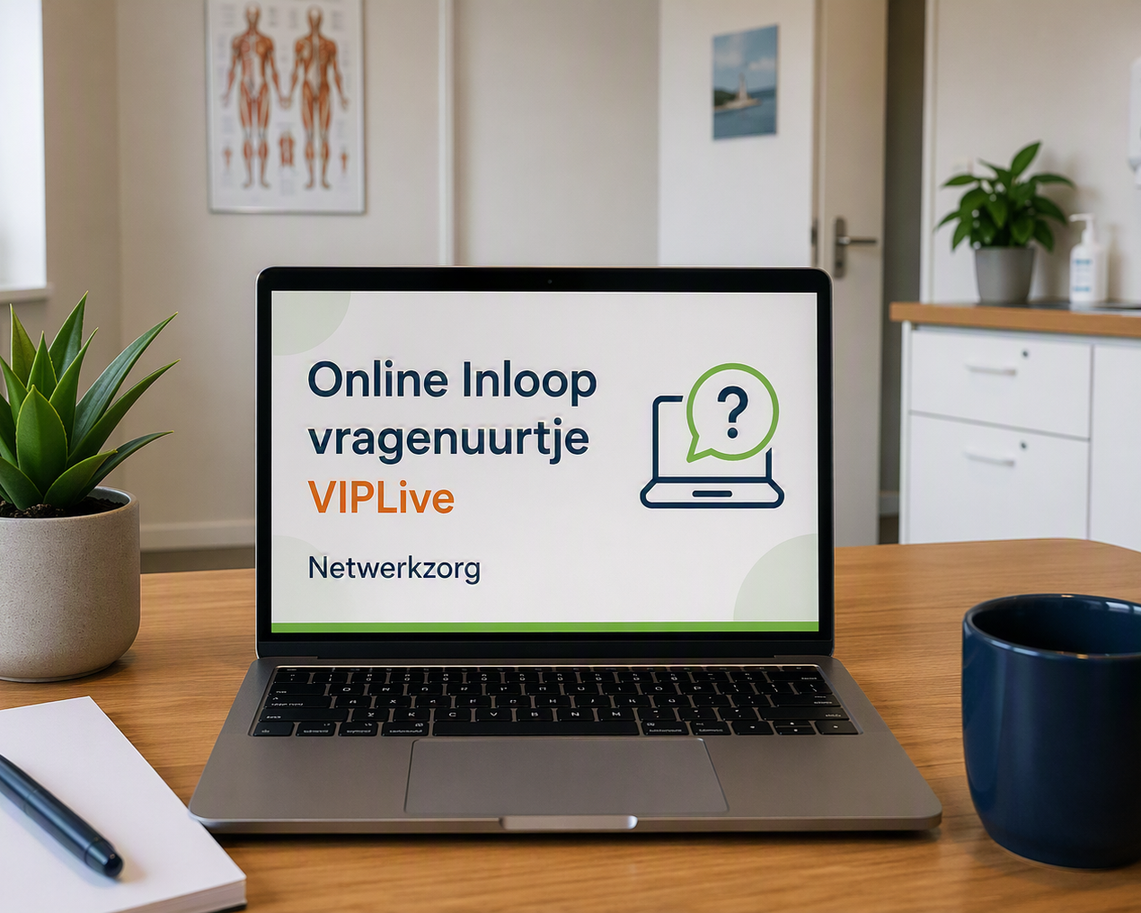 Online Inloop vragenuurtje VIPLive - Netwerkzorg