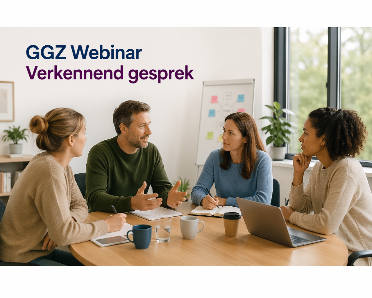 GGZ | Webinar informatiebijeenkomst voor verwijzers over het verkennend gesprek